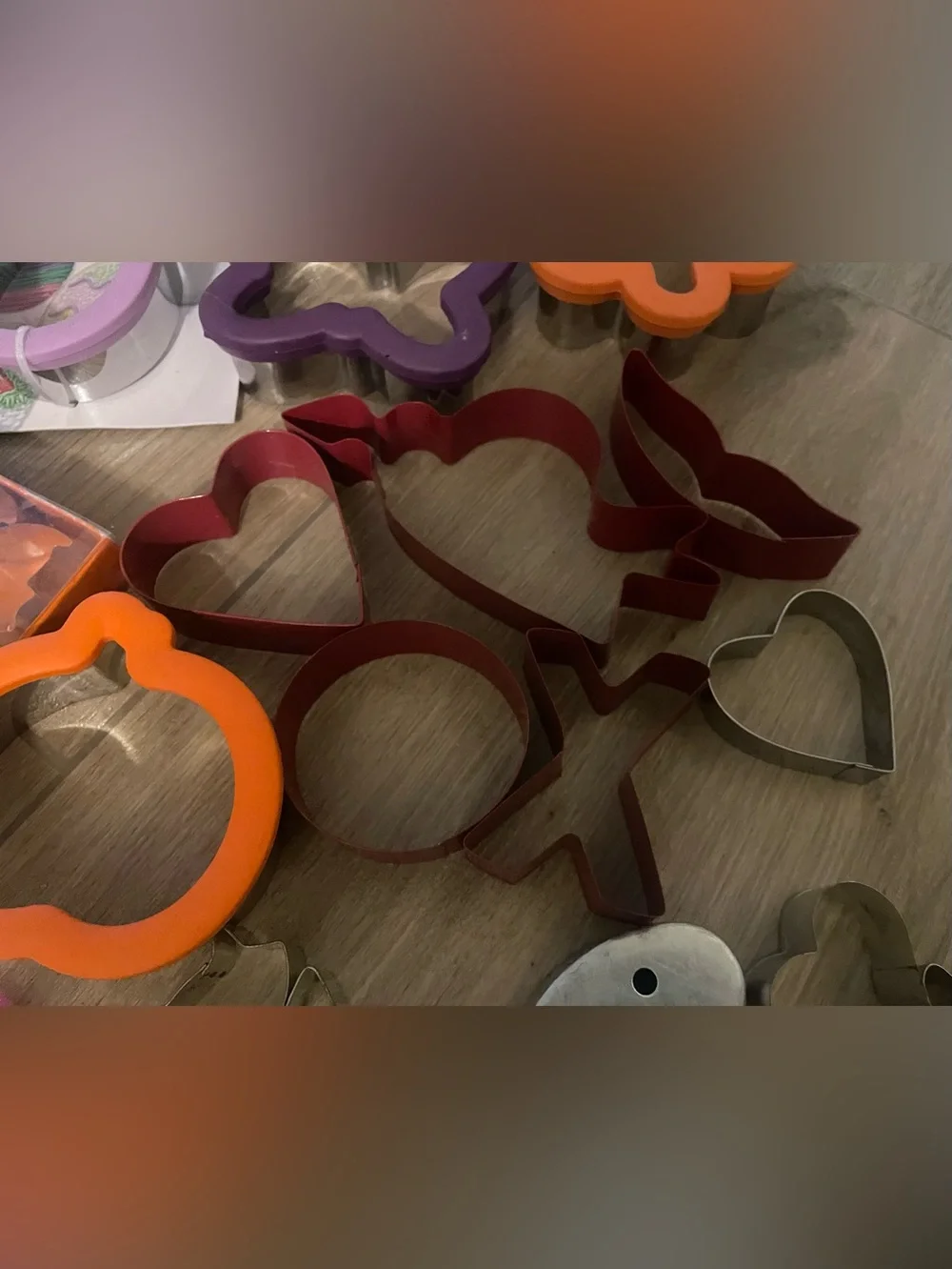 Wilton Orange, Purple & Pink Assorted Cookie Cutters Set